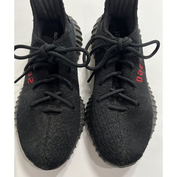 Adidas Yeezy Boost 350 V2 Sneakers in Black Red main image 5